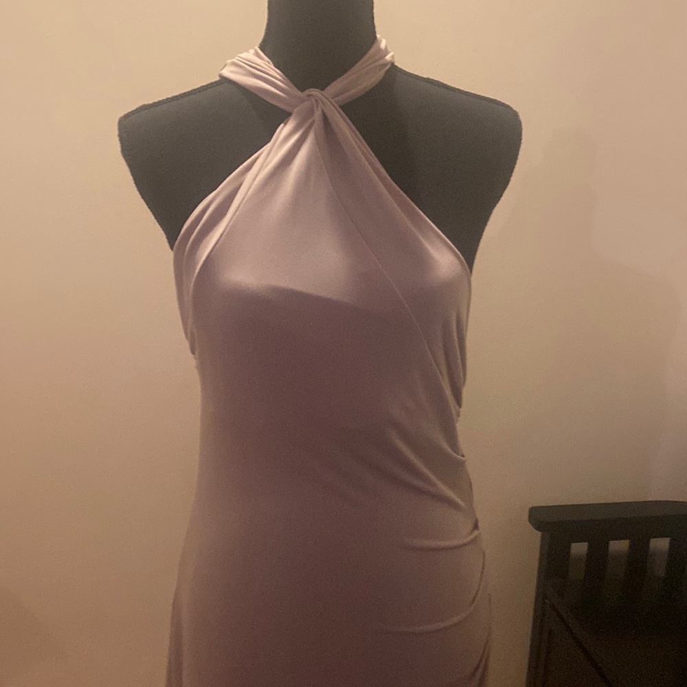 Halter type dress